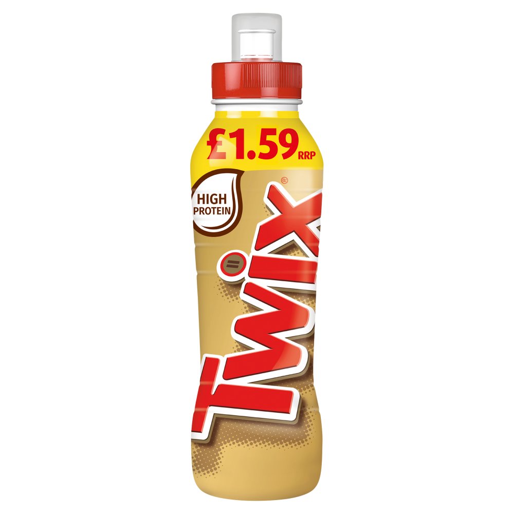 Twix Chocolate Caramel Biscuit Milk 8 x 350ml Flavour Milk