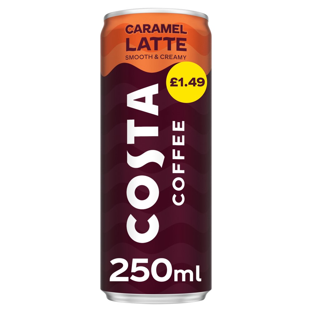 Costa Coffee Caramel Latte 12 x 250ml