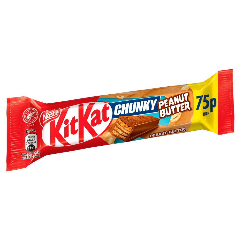 KitKat Chunky Peanut Butter 24 x 42g - Chocolate Bars