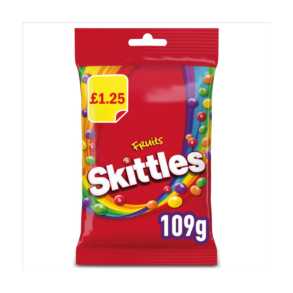 Skittles Fruits 14 ×109g - Chewy Sweets Treat Bags