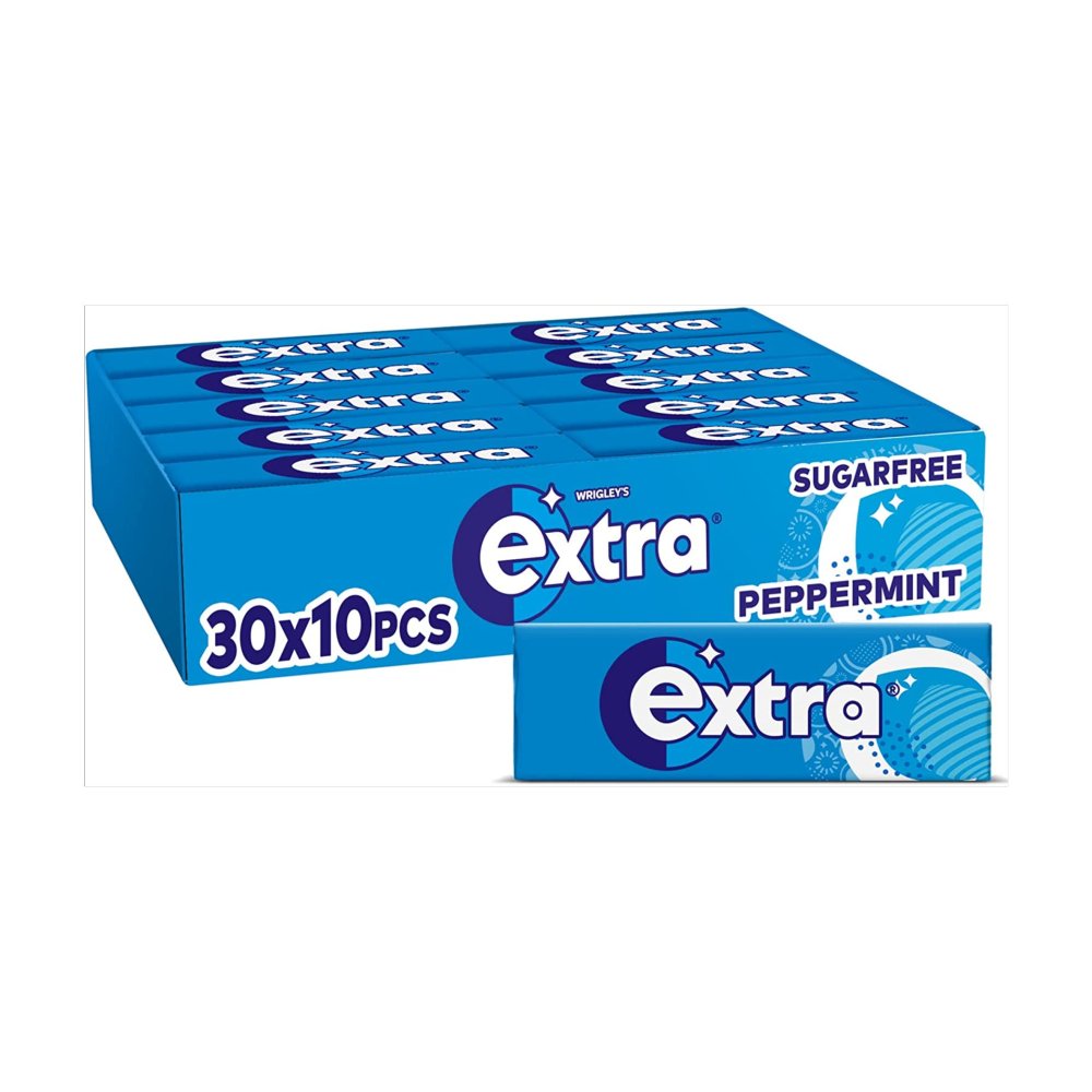 Extra Peppermint Sugarfree 30x10 Pcs - Chewing Gums