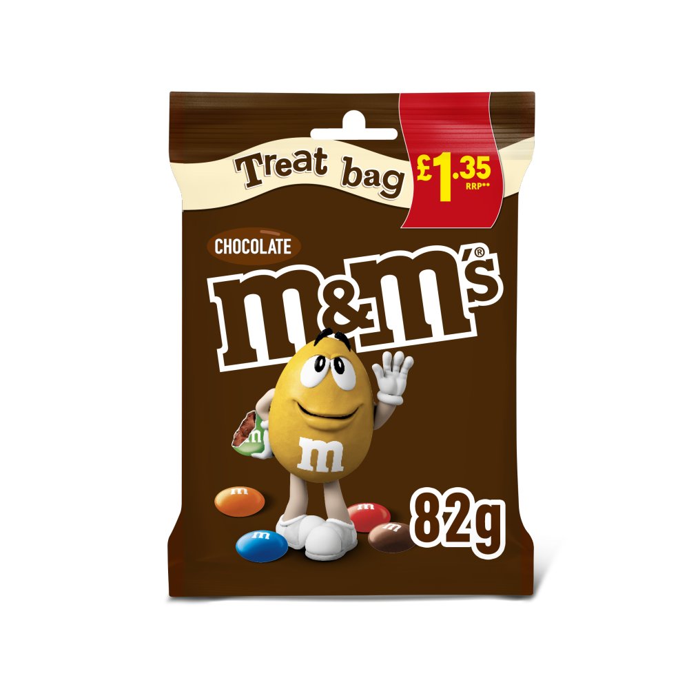 M&M's Chocolate Treat Bag 16 x 82g - Chocolate Bites