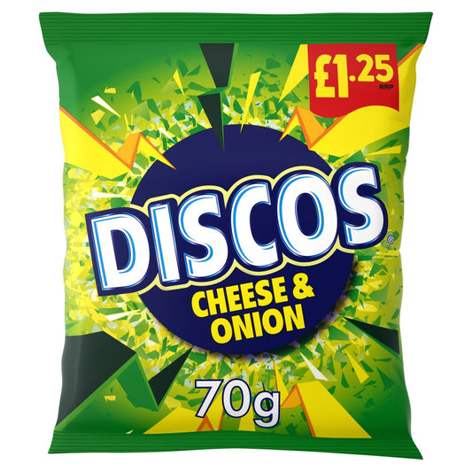 Disco's Cheese & Onion Crisps 16 x 70g