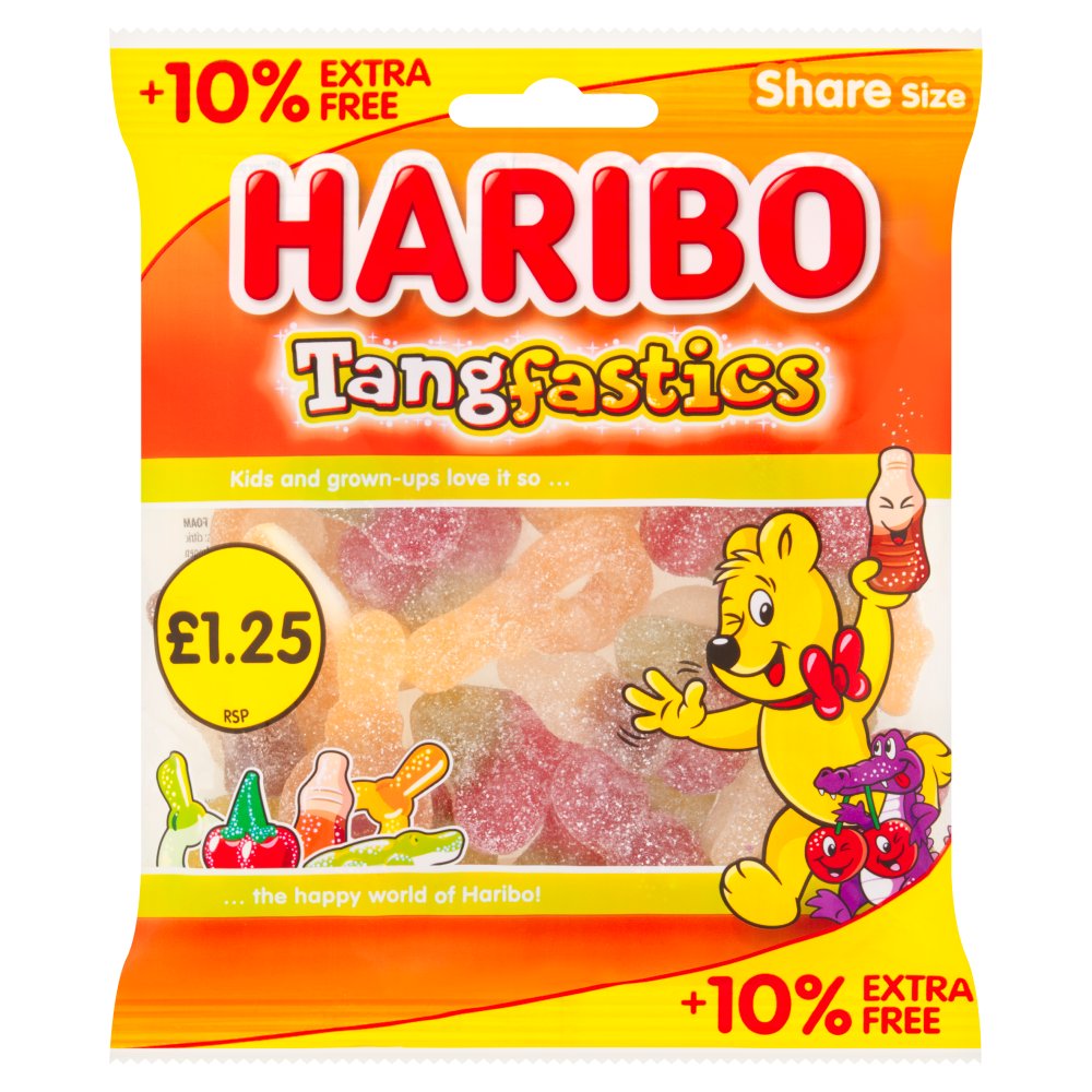 Haribo Tangfastics 12 x 154g - Jelly Share Size