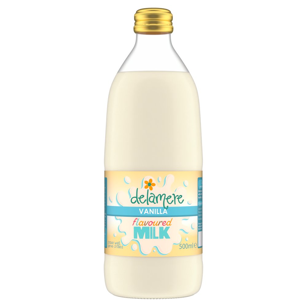 Delamere Vanilla 12 x 500ml Flavoured Milk