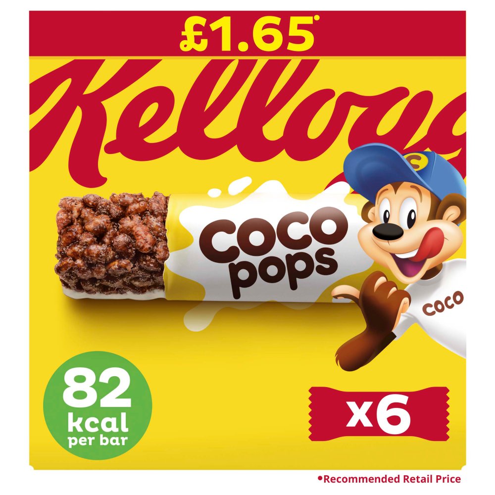 Kellogg's Coco Pops 14 x 6 x 20g - Cereal Bars