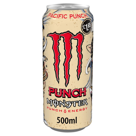 Monster Pacific Punch Energy Drink 12 x 500ml