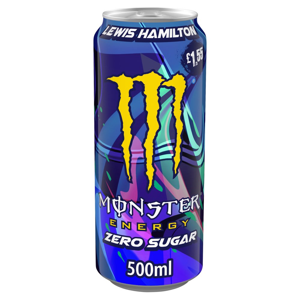 Monster Lewis Hamilton Zero Sugar Energy Drink 12 x 500ml
