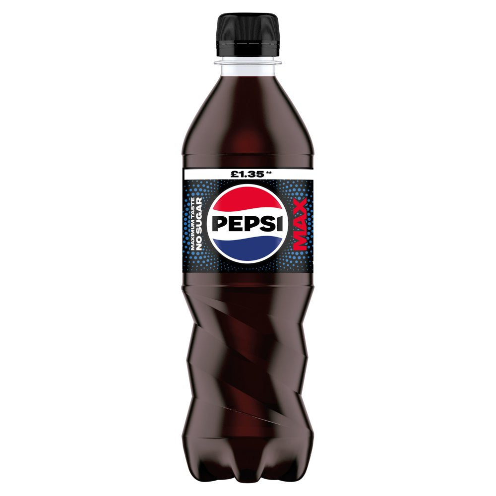 Pepsi Max Sugar Free 12 x 500ml Soft Drink