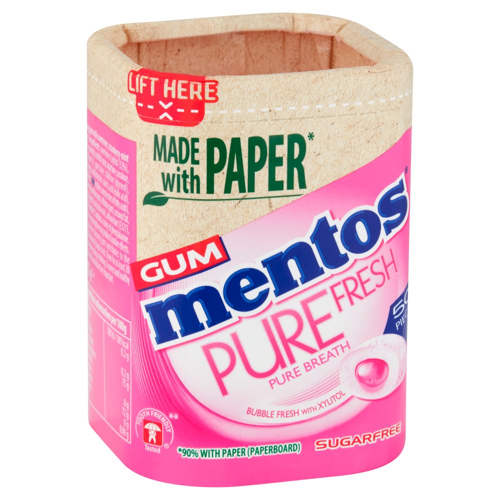 Mentos Pure Fresh Gum 6 x 100g - Chewing Gum