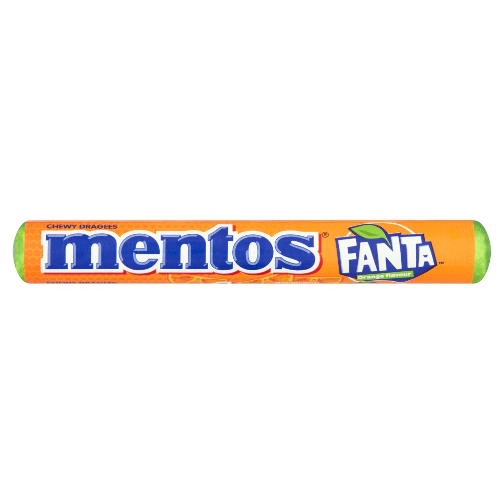Mentos Fanta 40 × 38g - Chewy Dragees
