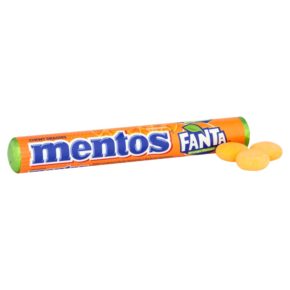Mentos Fanta 40 × 38g - Chewy Dragees