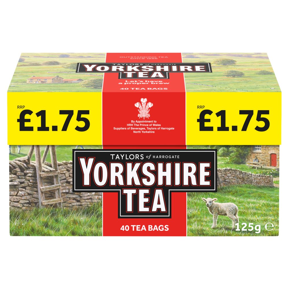 Yorkshire Tea, 40 Count - Kroger