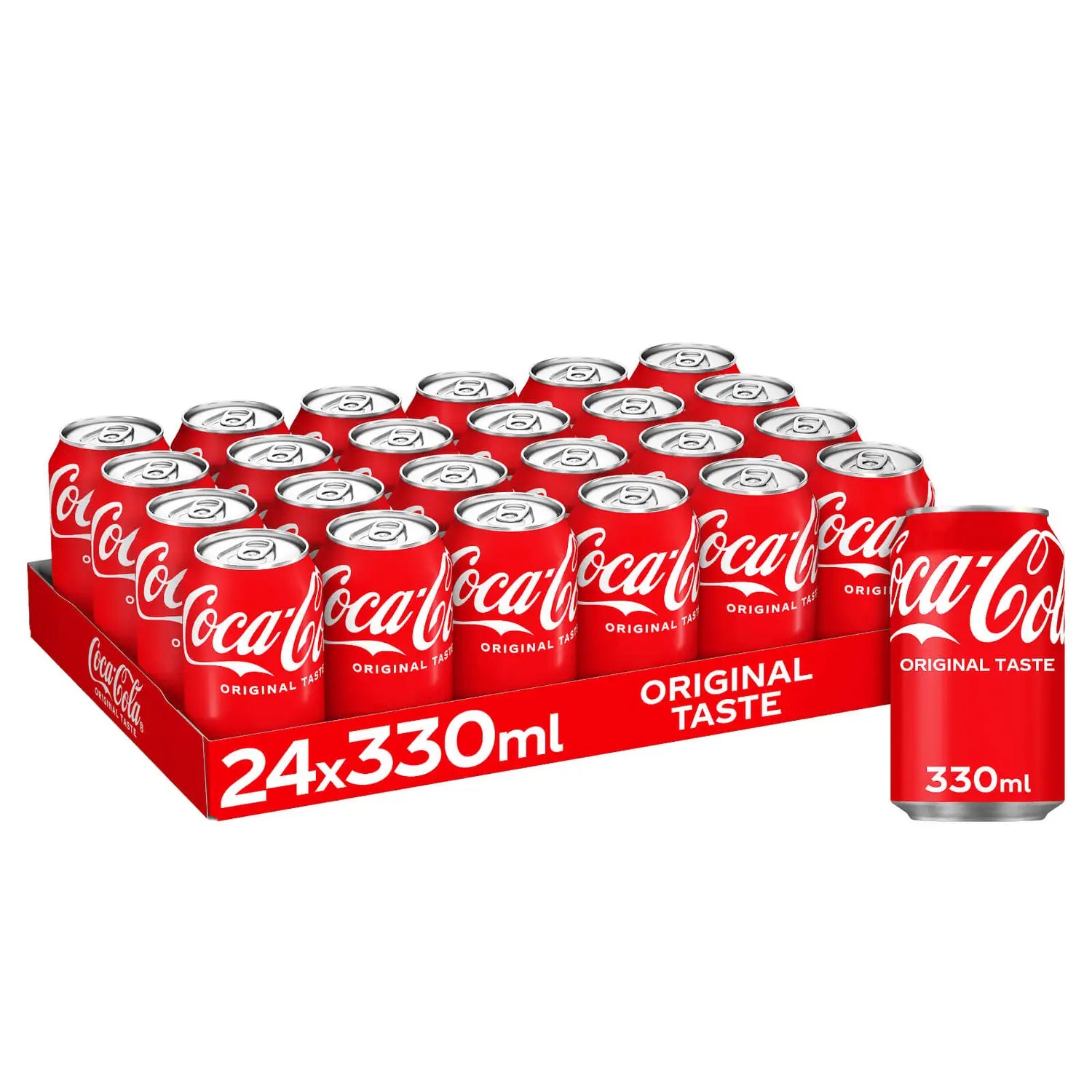 Coca-Cola Original Taste 24 x 330ml Soft Drink
