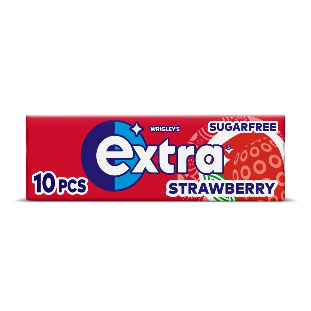 Extra Strawberry SugarFree 30x10 Pcs - Chewing Gums