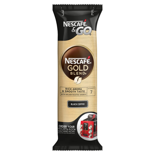Nescafé & Go 8 x 2.4g Gold Blend Black Coffee