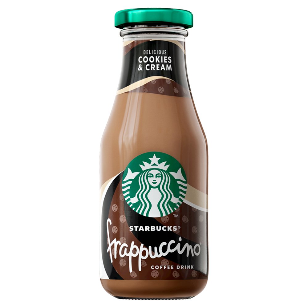 Starbucks Frappuccino Cookies & Cream 8 x 250ml Iced Coffee Drink