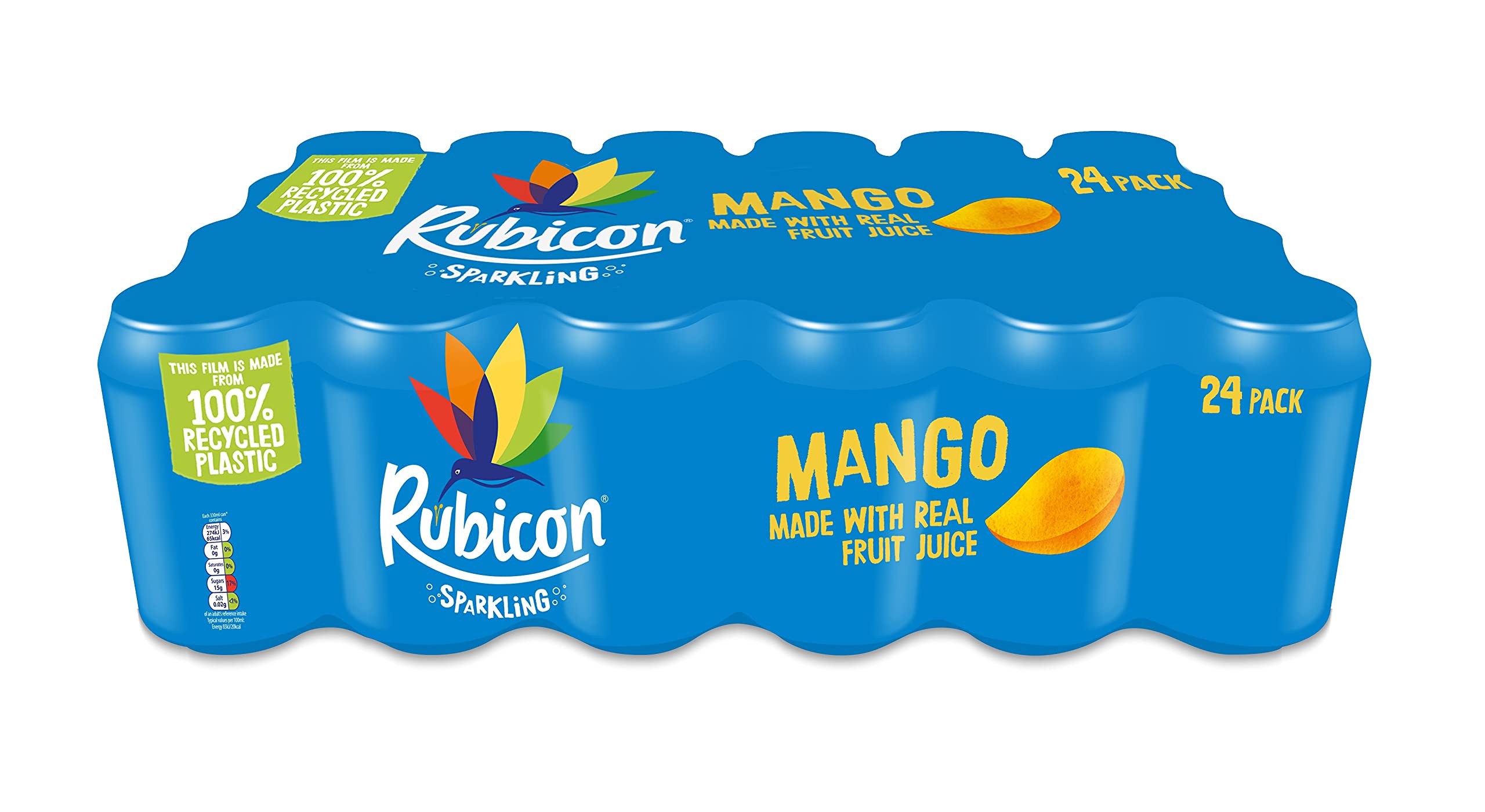 Rubicon Sparkling Mango 24 x 330ml