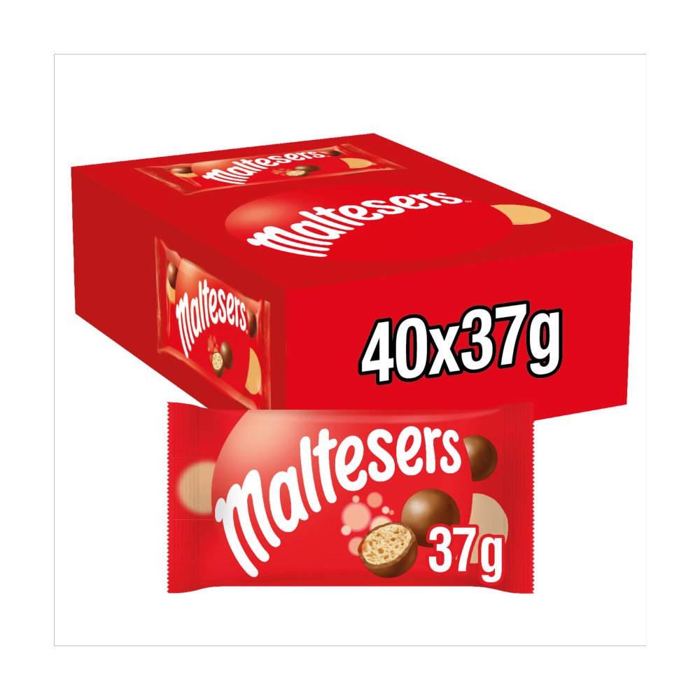 Maltesers Milk Chocolate & Honeycomb 40 × 37g