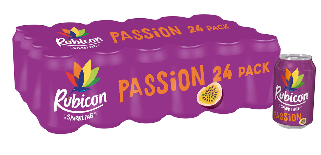 Rubicon Sparkling Passion 24 x x330ml