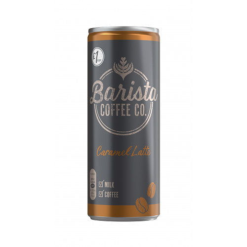 Barista Coffee Co. Caramel Latte 12 x 250ml - Ready to Drink