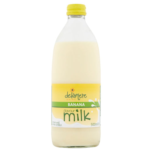 Delamere Banana 12 x 500ml - Flavour Milk