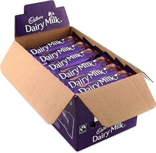 Cadbury Dairy Milk 48 × 45g - Chocolate Bars
