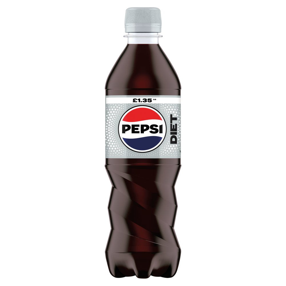 Pepsi Diet Cola Bottle 12 x 500ml Soft Drink