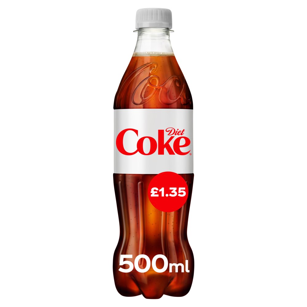 Diet Coke 24 x 500ml PM £1.35