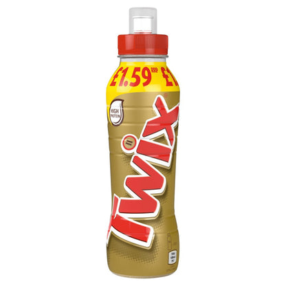 Twix Chocolate Caramel Biscuit Milk 8 x 350ml Flavour Milk