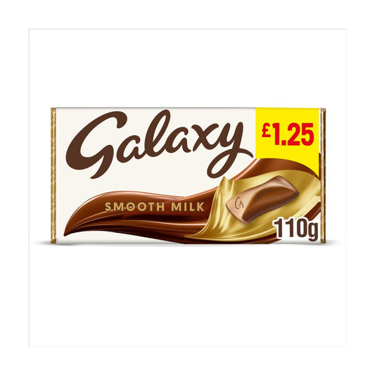 Galaxy Smooth Milk 24 x 110g - Chocolate Bars