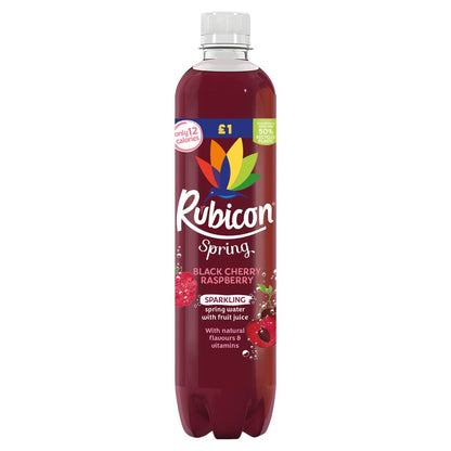 Rubicon Sparkling Spring Water with Fruit Juice 12x500ml