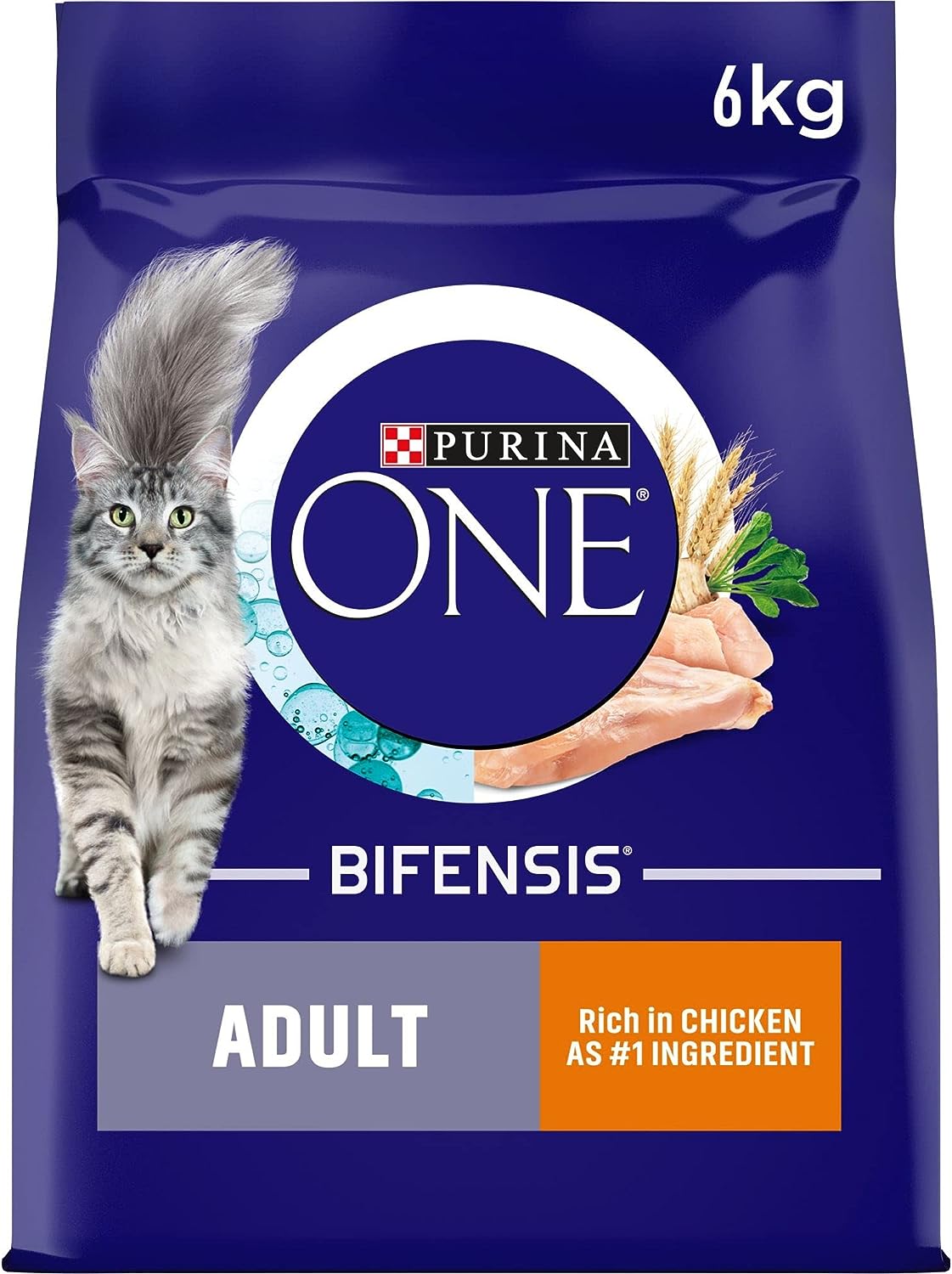 Purina One Rich in Chicken Adult Dry Cat Food  6KG