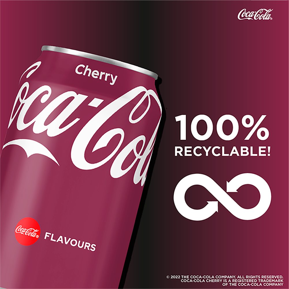 Coca-Cola Cherry 24 x 330ml PM £1