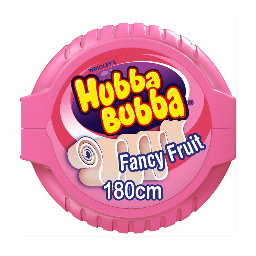 Hubba Bubba Fancy Fruit 12 x 56g - Chewing Gums Box