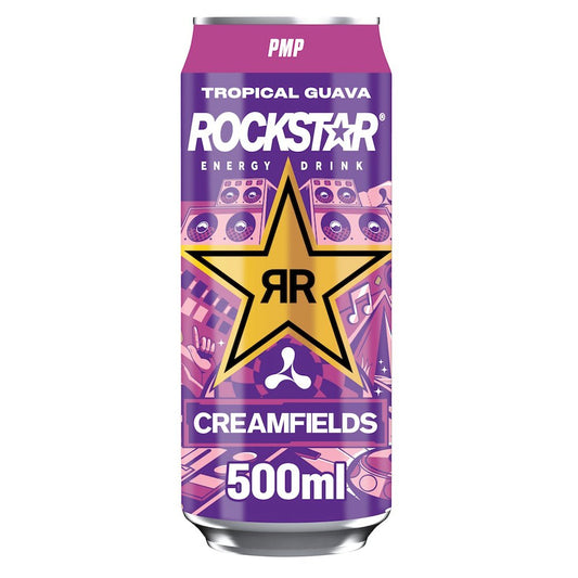 Rockstar Punched Tropical Guava 12 x 500ml Energy Drink