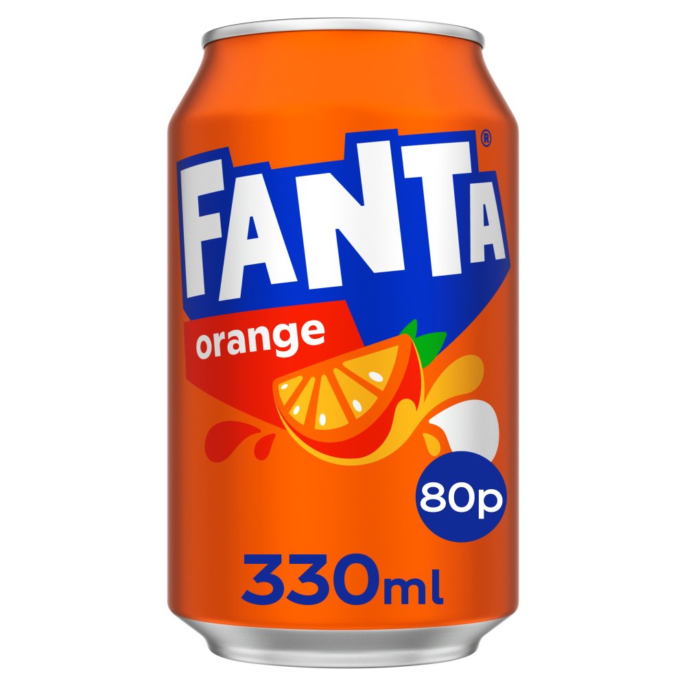 Fanta Orange 24 x 330ml Soft Drink