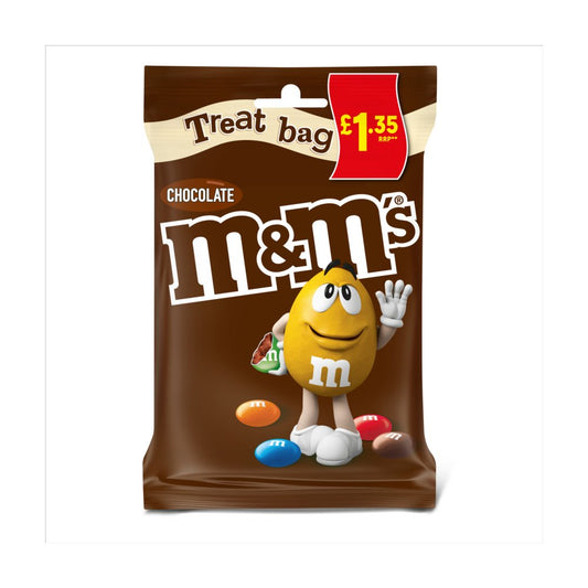 M&M's Milk Chocolate Bites Treat Bag 82g × 16 × 1