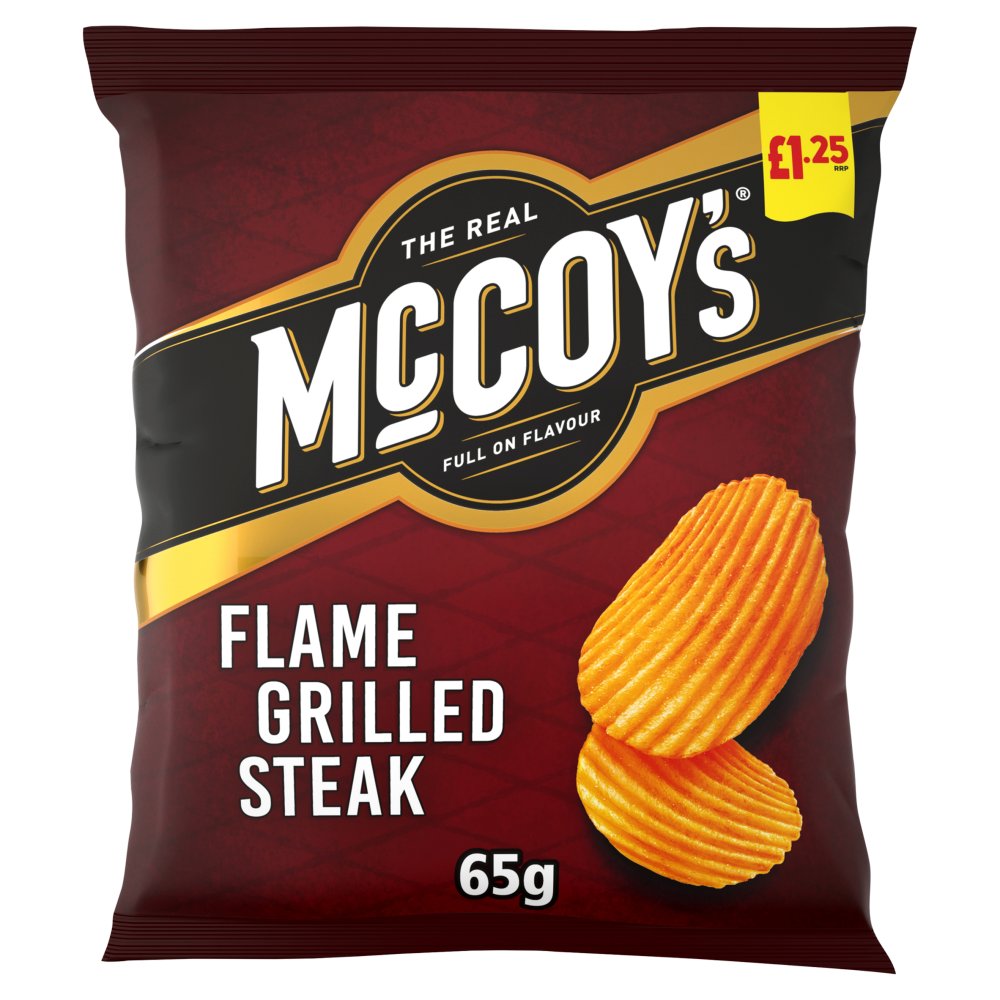 McCoy's Flame Grilled Steak Crisps 20 x 65g