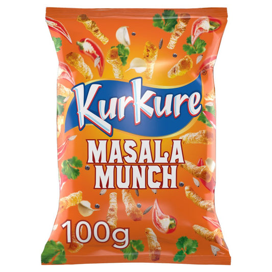 Kurkure Masala Munch 15 x 100g - Snacks Crisps