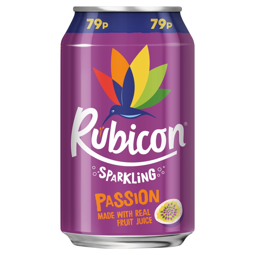 Rubicon Sparkling Passion 24 x x330ml