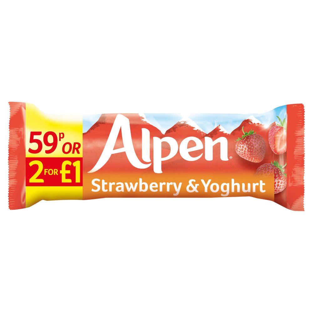 Alpen Strawberry & Yoghurt 24 x 29g - Cereal Bars