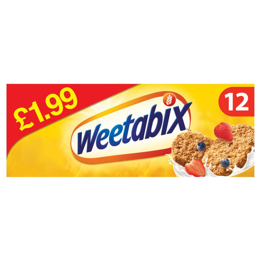 Weetabix 12 Biscuits (Case of 10) - Cereal