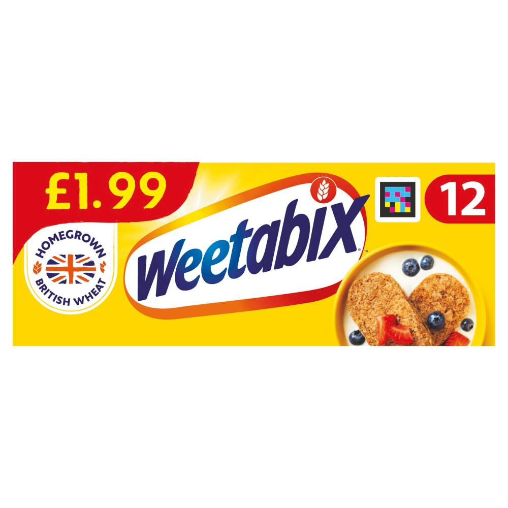 Weetabix 12 Biscuits (Case of 10) - Cereal