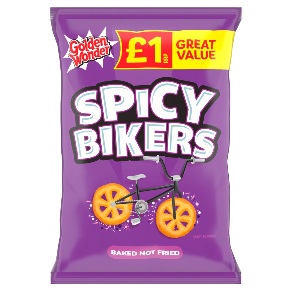 Golden Wonder Spicy Bikers 18 x 50g