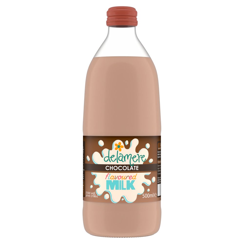 Delamere Chocolate 12 x 500ml Flavoured Milk