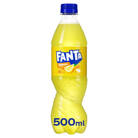 Fanta Lemon 12 x 500ml Soft Drink