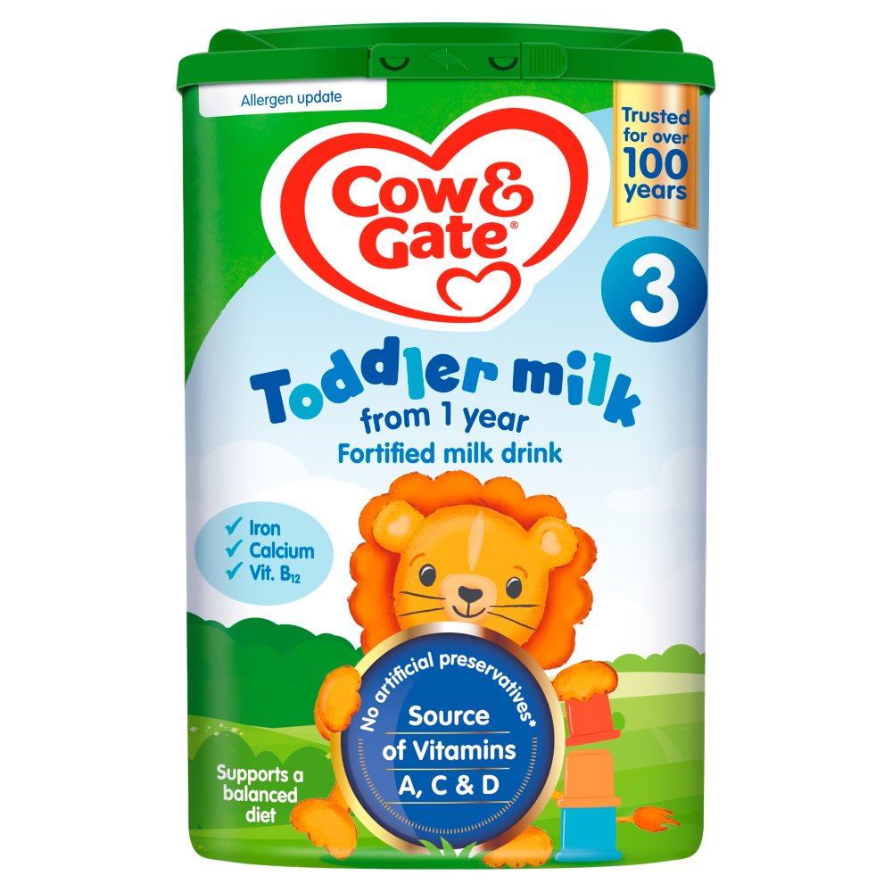Cow &amp; Gate Toddler Milk 3 - Fortified 800g Milk Drink