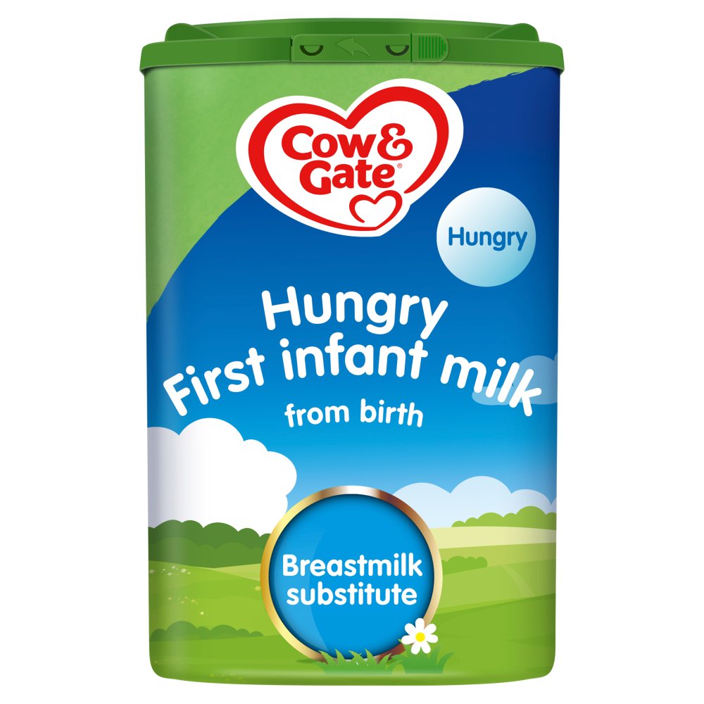Cow &amp; Gate Hungry First Infant Milk 800g