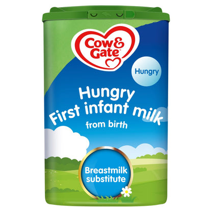 Cow &amp; Gate Hungry First Infant Milk 800g